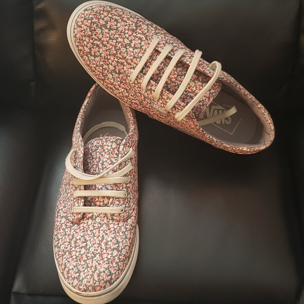 Van's, floral print
